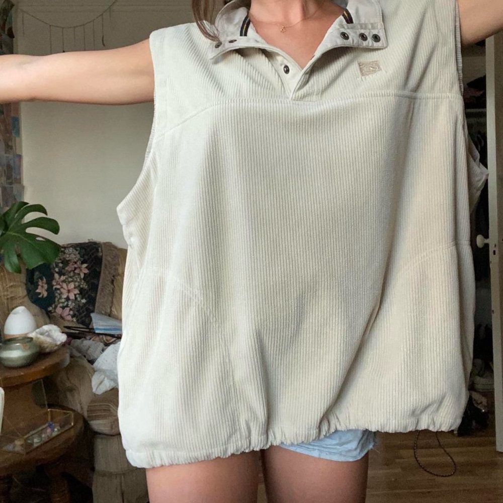 Greg Norman Collection Cream Vest